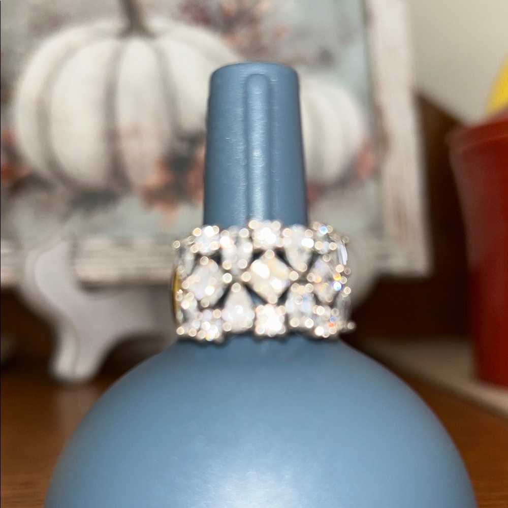 Silpada Silver Diamond-Patterned Ring - image 1